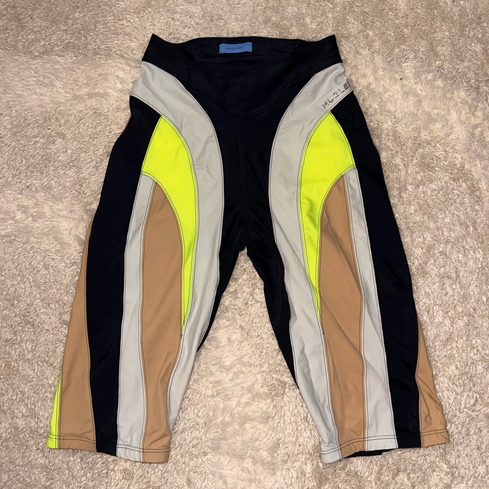 Multicolor Athletic Capris